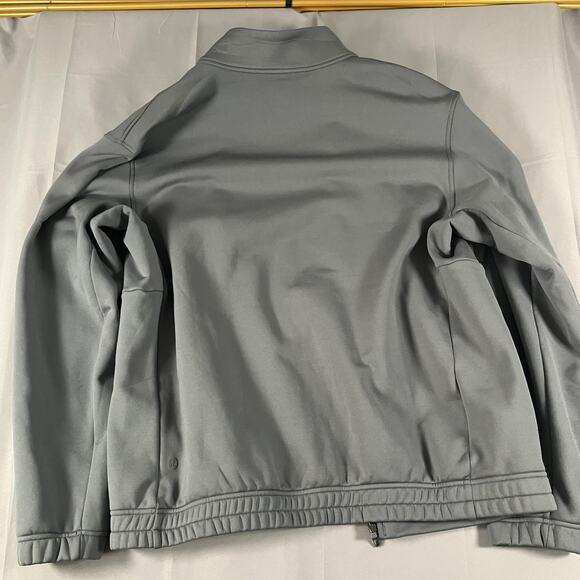 Lululemon Jacket Mens Extra Large Gray Full Zip Fleece Lined Pockets Athletic - Picture 2 of 11